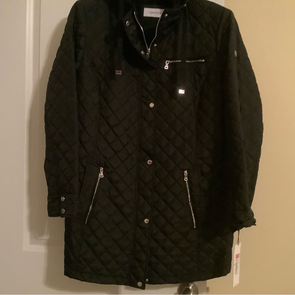 Calvin Klein quilted coat - Picture 3 of 4